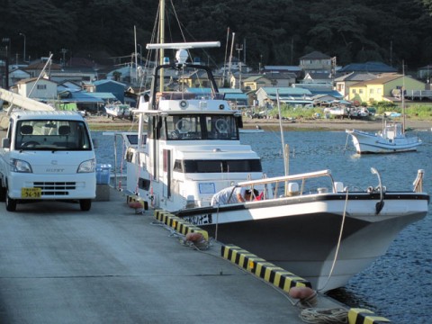 今回お世話になった釣り船